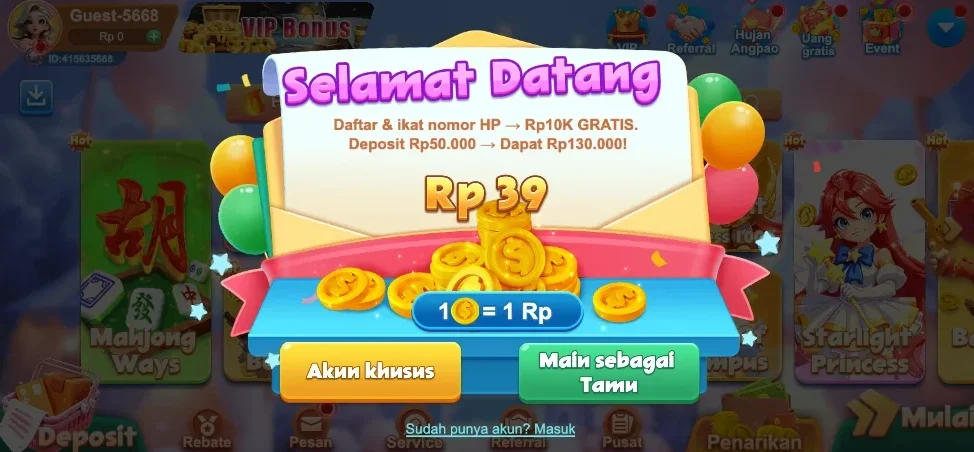 HOKIWIN - Tampilan Game Slot Online Terpercaya